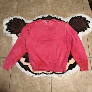 Tommy Hilfiger Hand dyed Hot Pink Sweater